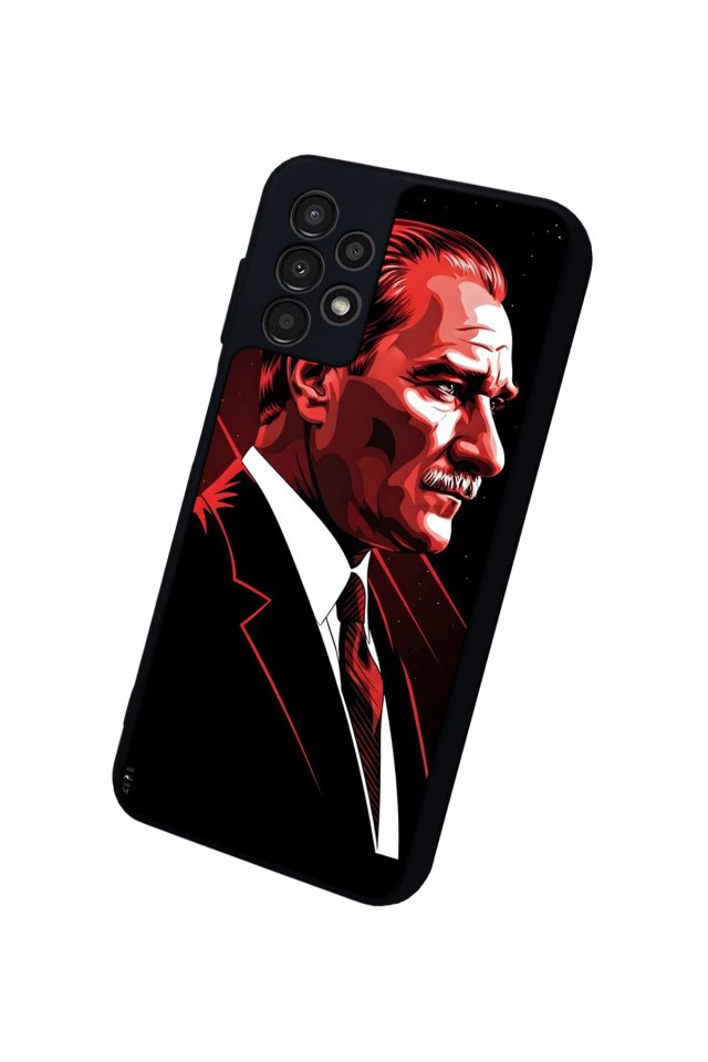Samsung Galaxy A23 Uyumlu Mustafa Kemal Ataturk Tasarımlı Glossy Premium Kılıf