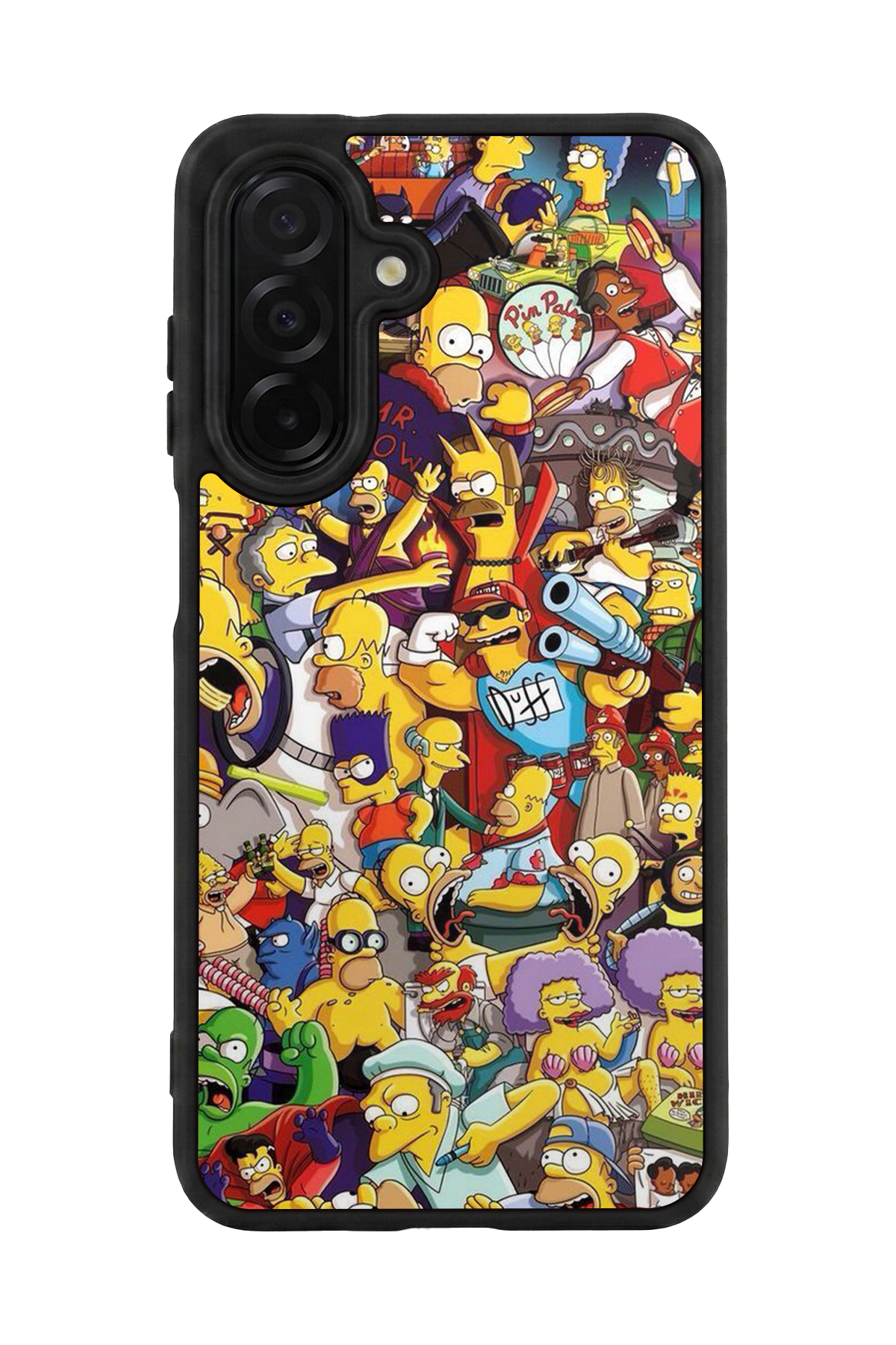 Samsung Galaxy A36 Uyumlu The Simpsons Tasarımlı Glossy Premium Kılıf