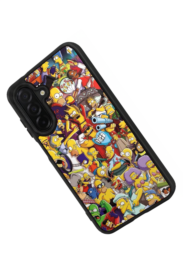 Samsung Galaxy A36 Uyumlu The Simpsons Tasarımlı Glossy Premium Kılıf