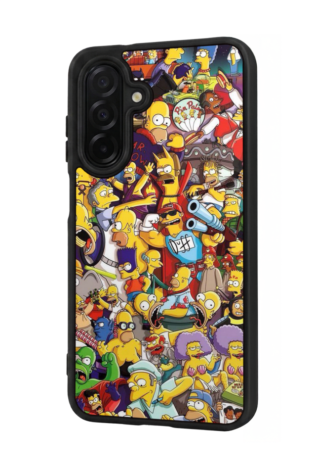 Samsung Galaxy A36 Uyumlu The Simpsons Tasarımlı Glossy Premium Kılıf