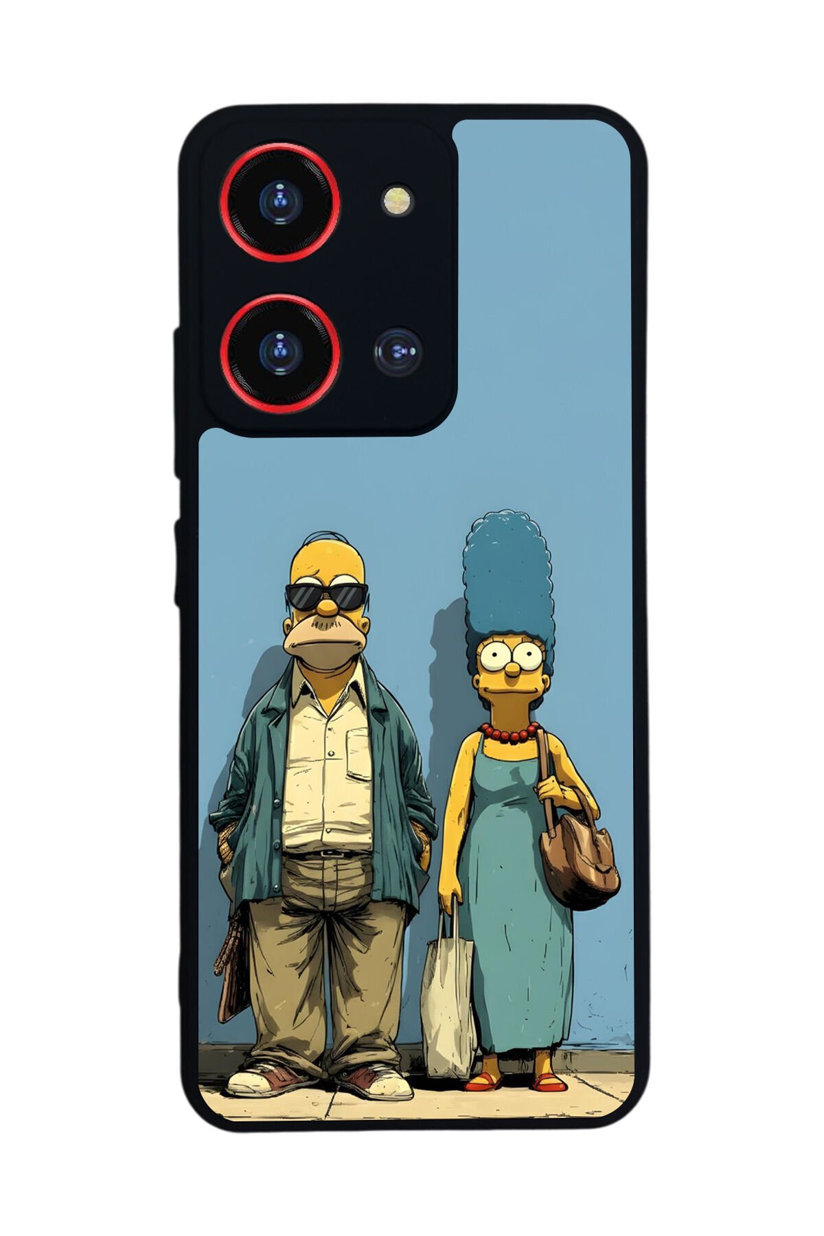 Reeder S19 Max Pro S ZOOM Uyumlu The Simpsons Tasarımlı Glossy Premium Kılıf