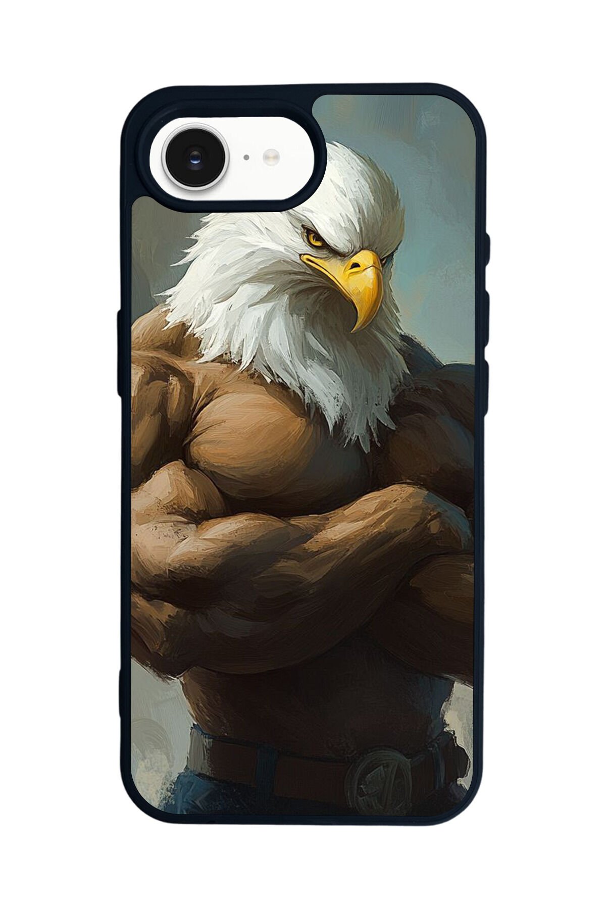 iPhone 16E Uyumlu Besiktas Tasarımlı Glossy Premium Kılıf