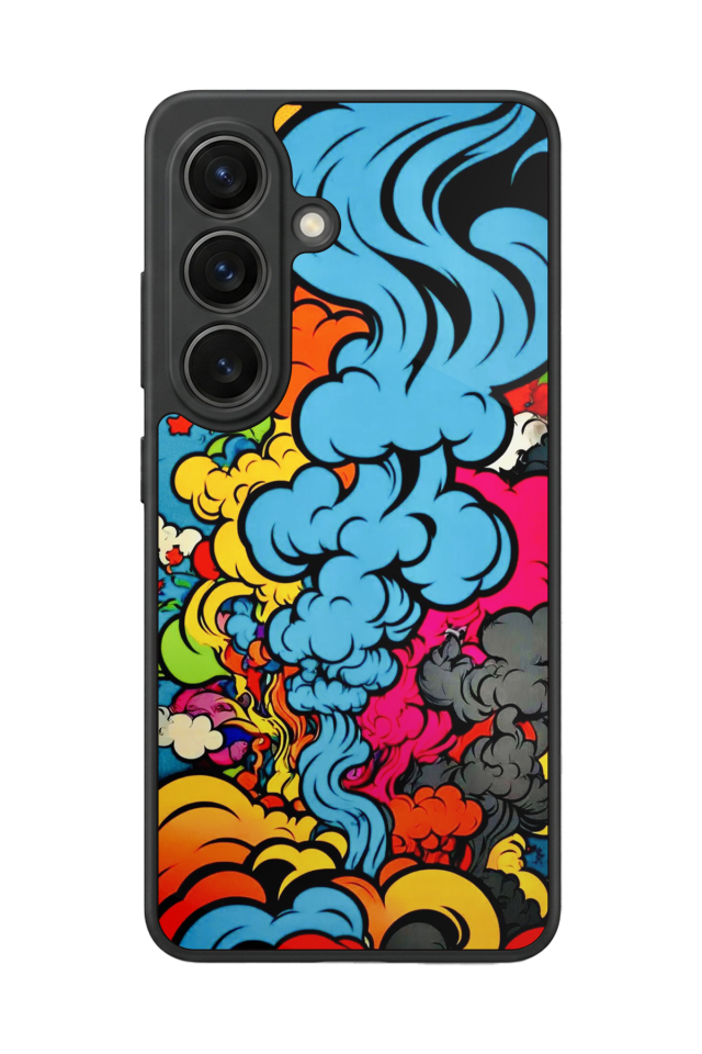 Samsung Galaxy S26 Uyumlu Abstract Tasarımlı Glossy Premium Kılıf