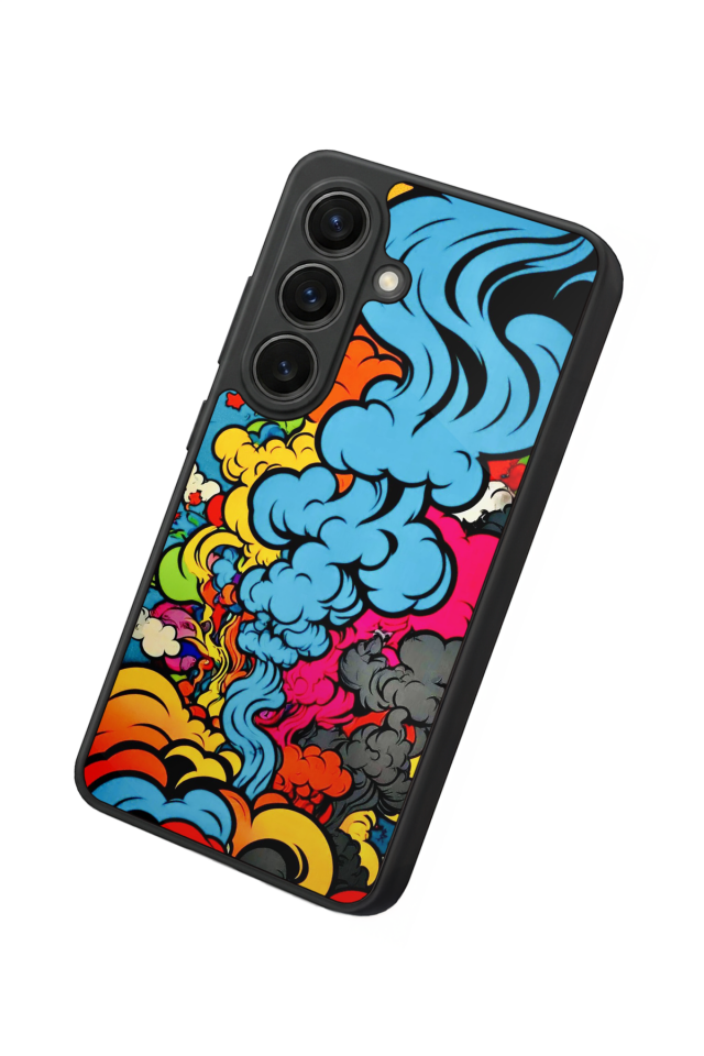 Samsung Galaxy S26 Uyumlu Abstract Tasarımlı Glossy Premium Kılıf