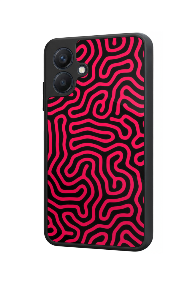 Samsung Galaxy A07 Uyumlu Çizgi Sanatı Tasarımlı Glossy Premium Kılıf