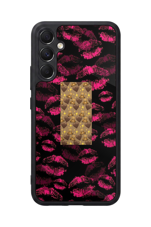Samsung Galaxy M34 Uyumlu Dudak Tasarımlı Glossy Premium Kılıf