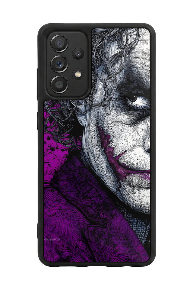 Samsung Galaxy A72 Uyumlu Joker Tasarımlı Glossy Premium Kılıf