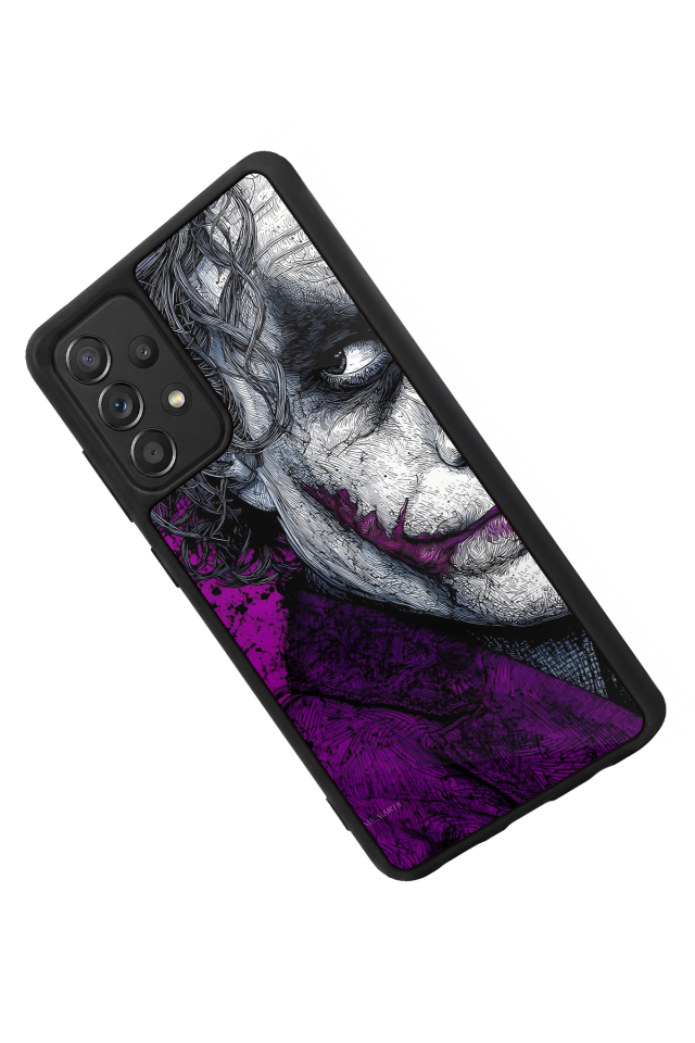 Samsung Galaxy A72 Uyumlu Joker Tasarımlı Glossy Premium Kılıf