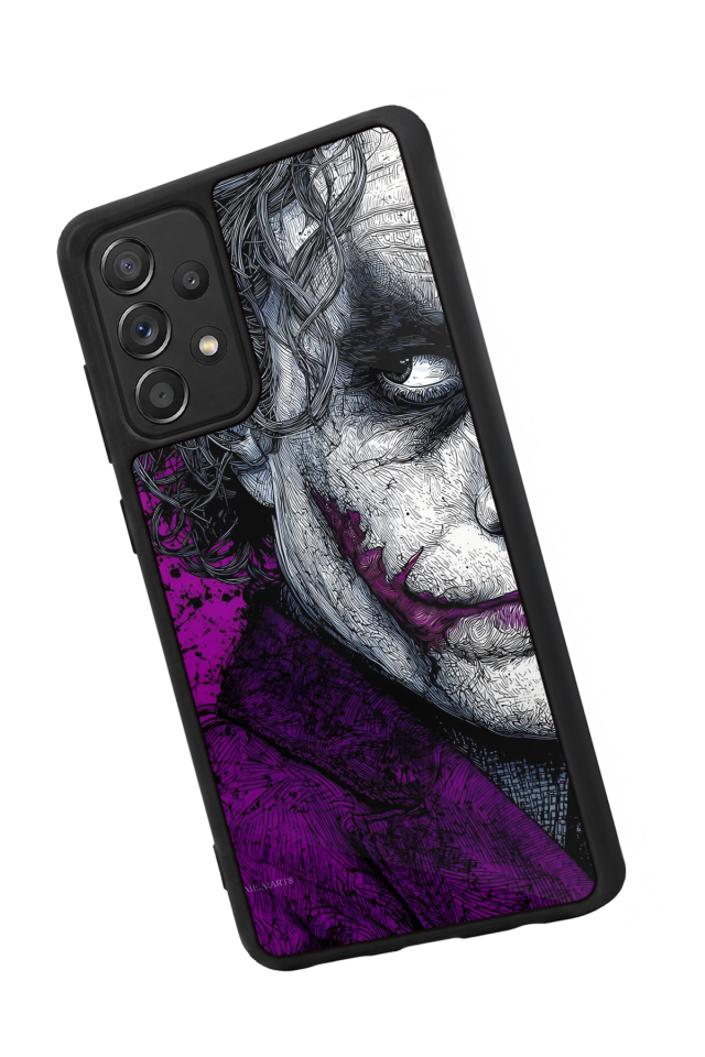 Samsung Galaxy A72 Uyumlu Joker Tasarımlı Glossy Premium Kılıf