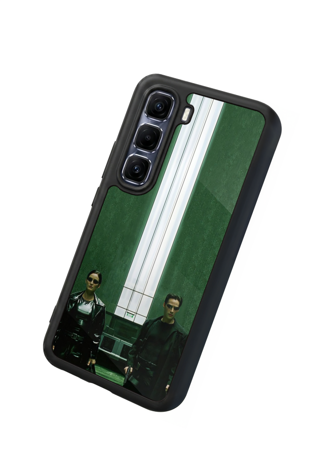 Infinix Hot 60 Pro Plus Uyumlu MatriInfinix Hot 60 Pro Plus Tasarımlı Glossy Premium Kılıf