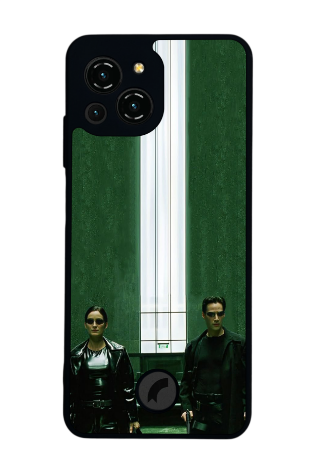 Reeder S23 Pro Max Uyumlu MatriReeder S23 Pro Max Tasarımlı Glossy Premium Kılıf