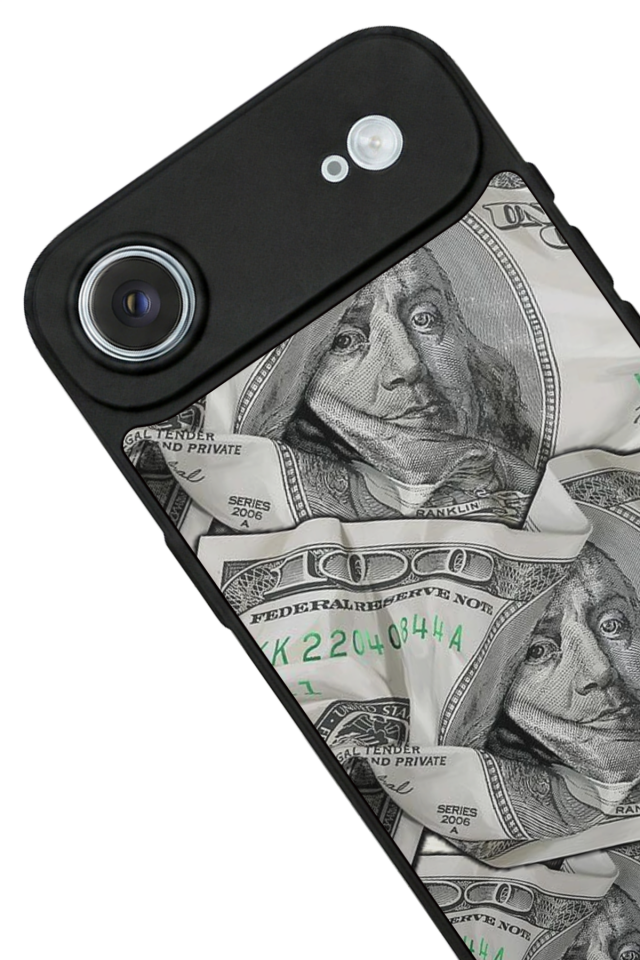 iPhone 17 Air Uyumlu Money Para Tasarımlı Glossy Premium Kılıf