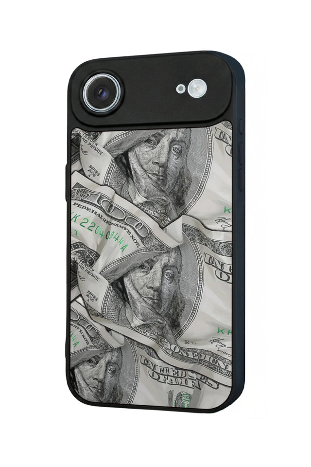 iPhone 17 Air Uyumlu Money Para Tasarımlı Glossy Premium Kılıf