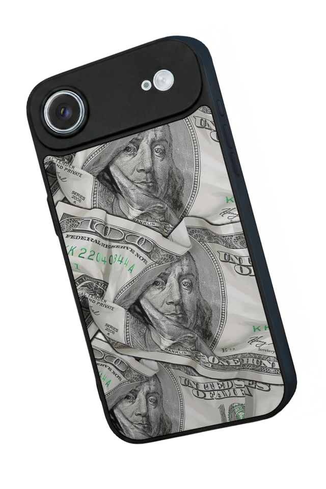 iPhone 17 Air Uyumlu Money Para Tasarımlı Glossy Premium Kılıf