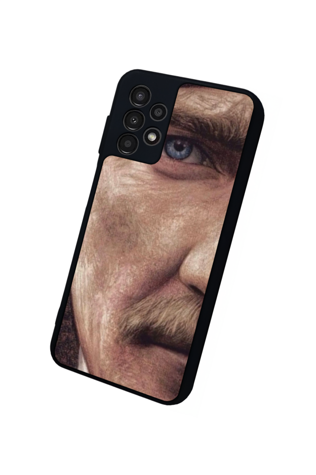 Samsung Galaxy A23 Uyumlu Mustafa Kemal Ataturk Tasarımlı Glossy Premium Kılıf