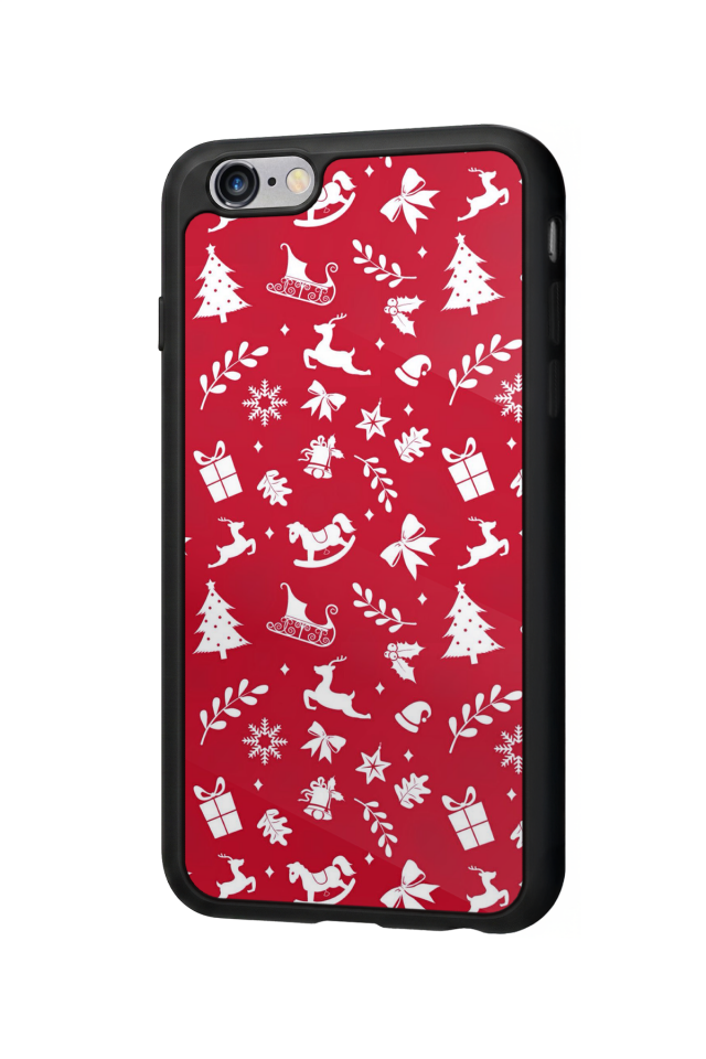 iPhone 6s Plus Uyumlu Yilbasi Christmas Tasarımlı Glossy Premium Kılıf
