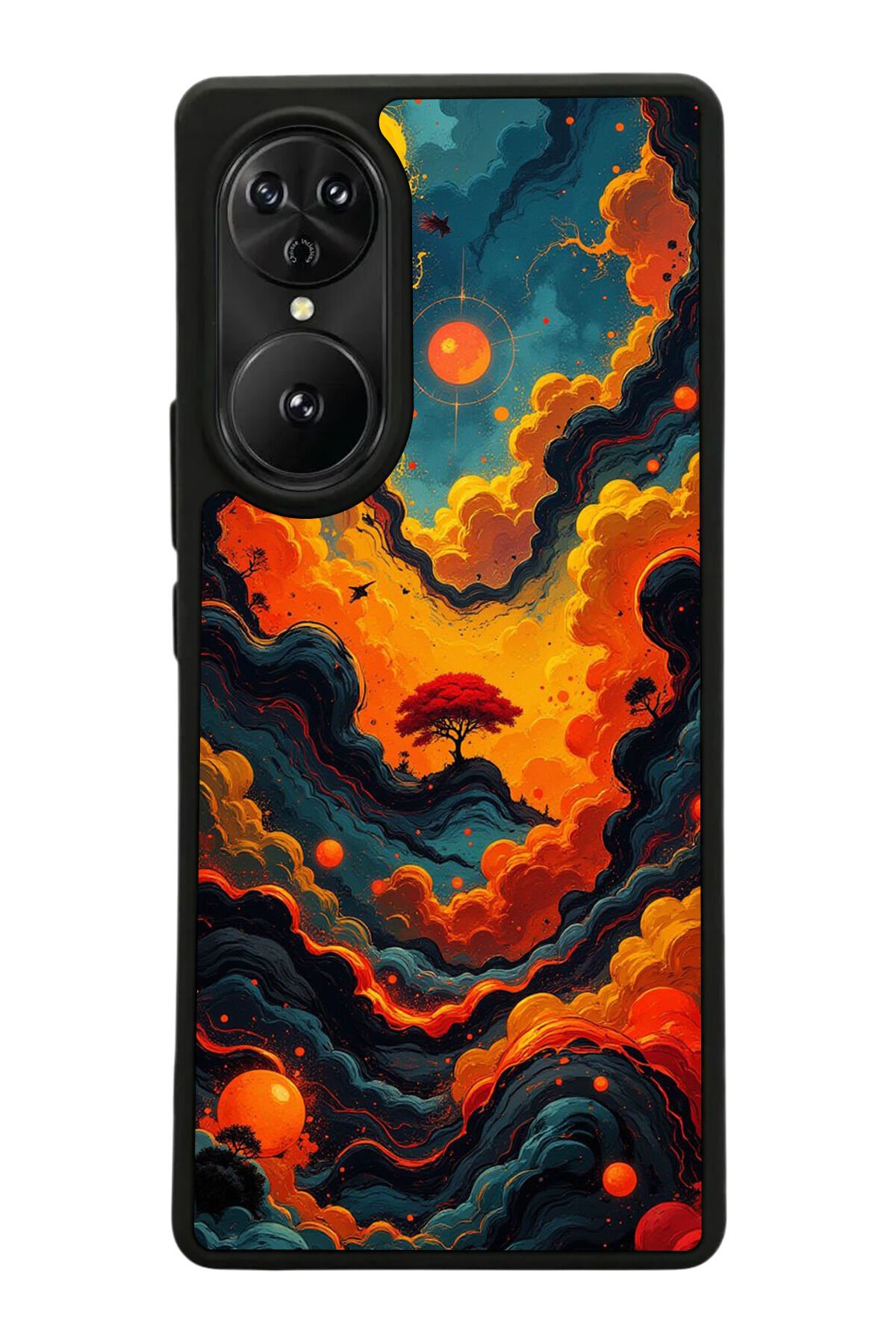 Reeder S19 Max Pro S EDGE Uyumlu Abstract Tasarımlı Glossy Premium Kılıf