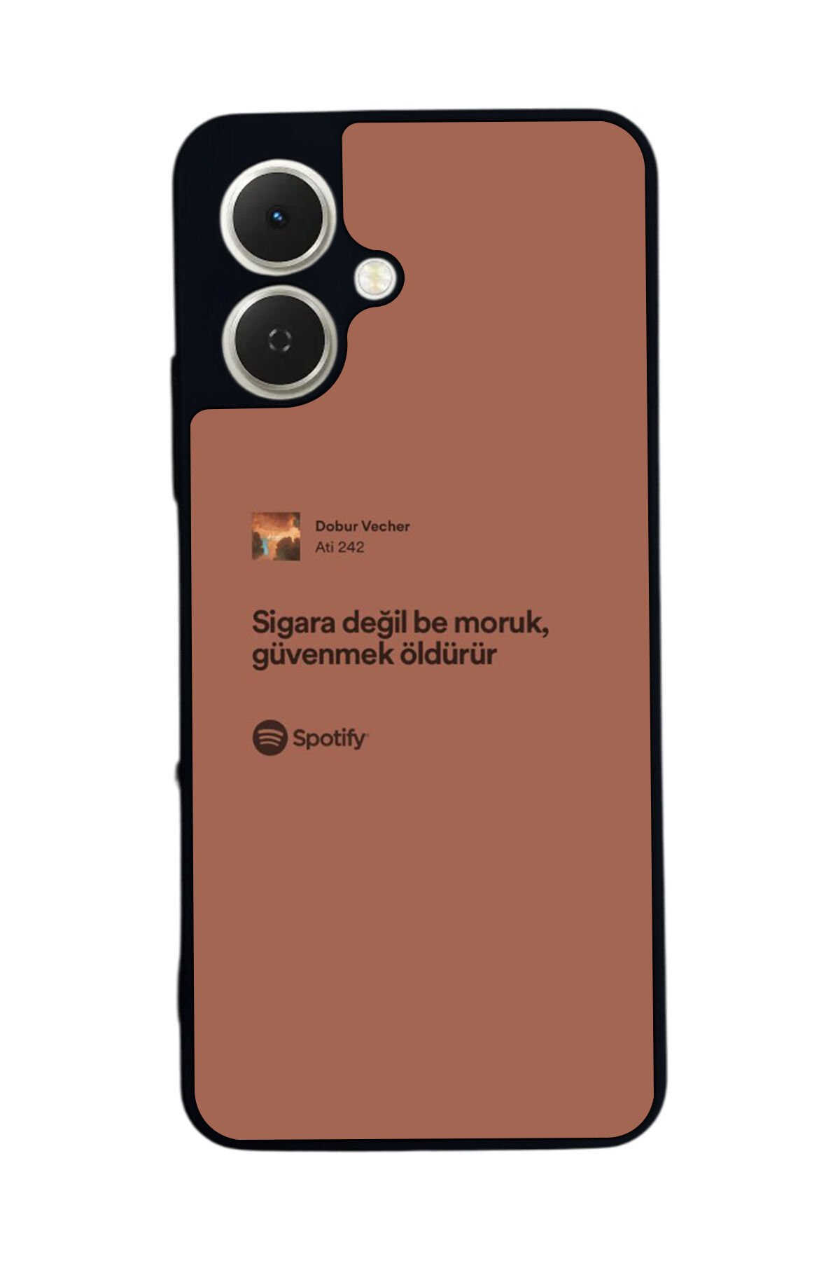 Tecno Spark GO 2 Uyumlu Sarki Sozleri Tasarımlı Glossy Premium Kılıf