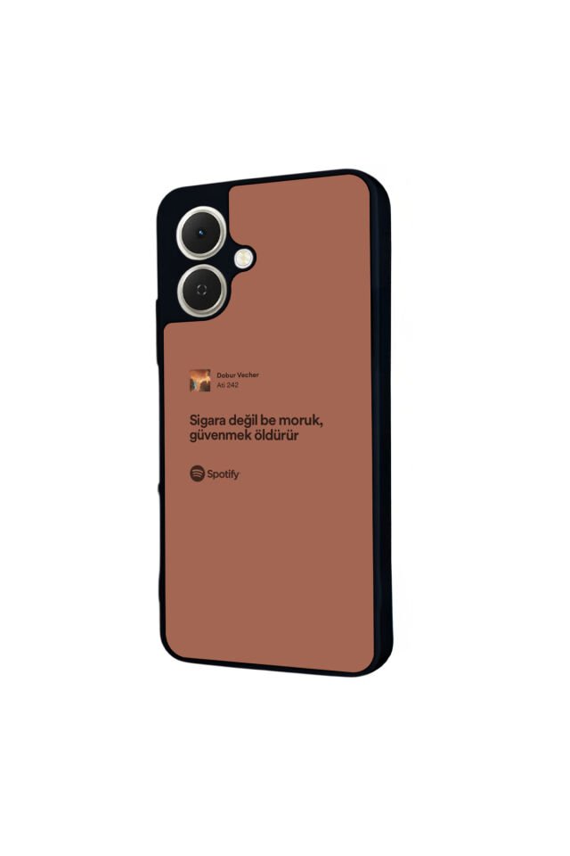 Tecno Spark GO 2 Uyumlu Sarki Sozleri Tasarımlı Glossy Premium Kılıf