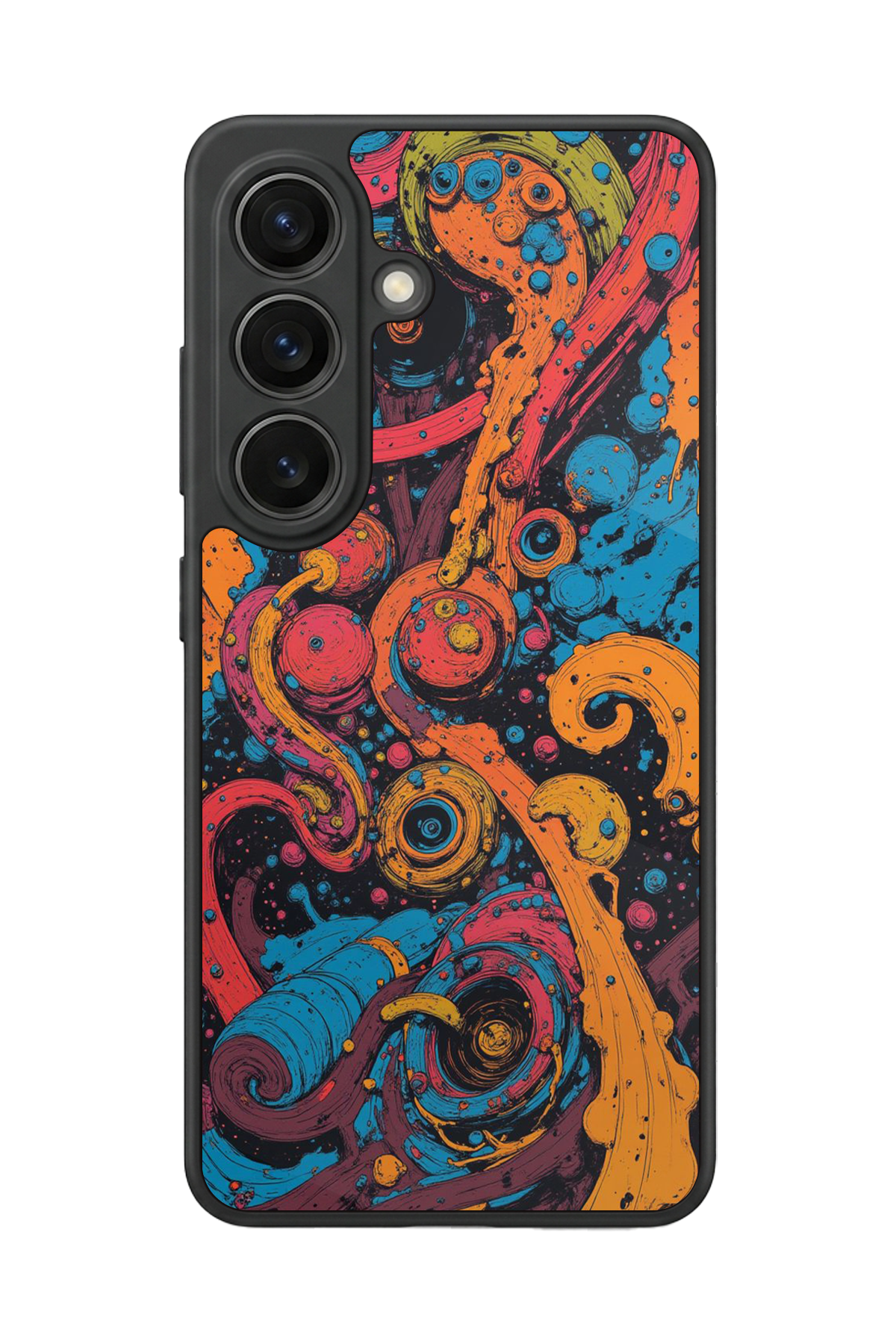 Samsung Galaxy S26 Uyumlu Abstract Tasarımlı Glossy Premium Kılıf
