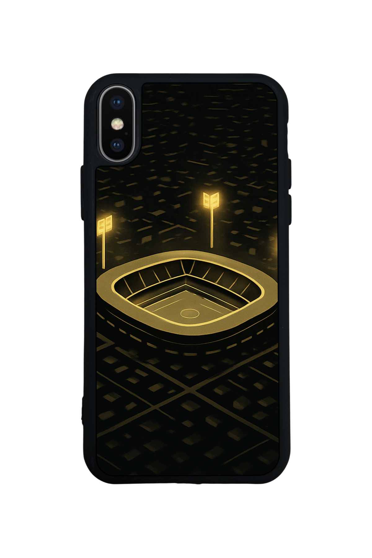 iPhone XS Max Uyumlu Aslan Tasarımlı Glossy Premium Kılıf