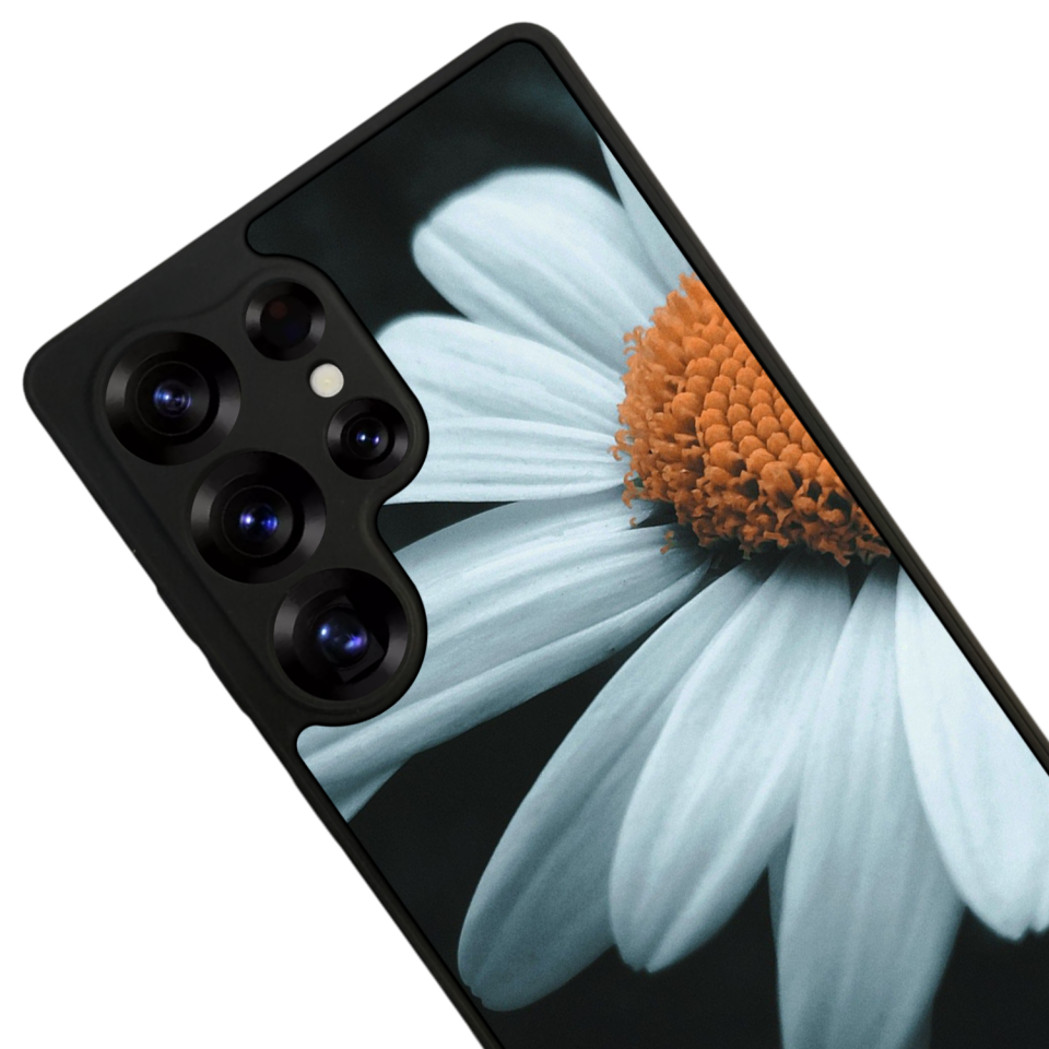 Samsung Galaxy S25 Ultra Uyumlu Cicek Tasarımlı Glossy Premium Kılıf