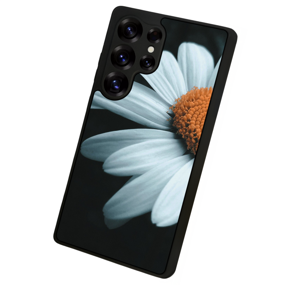 Samsung Galaxy S25 Ultra Uyumlu Cicek Tasarımlı Glossy Premium Kılıf