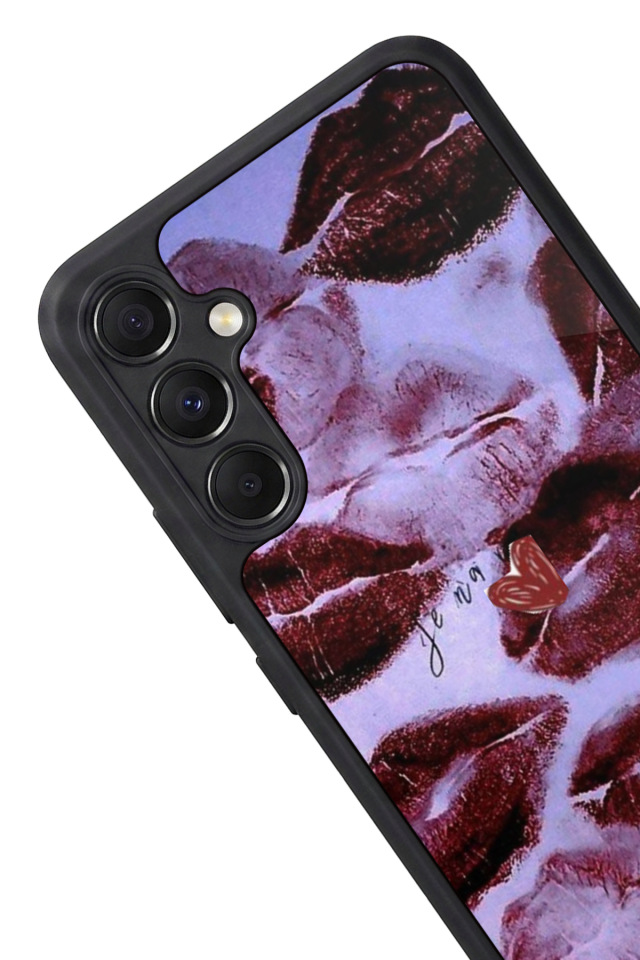 Samsung Galaxy M34 Uyumlu Dudak Tasarımlı Glossy Premium Kılıf