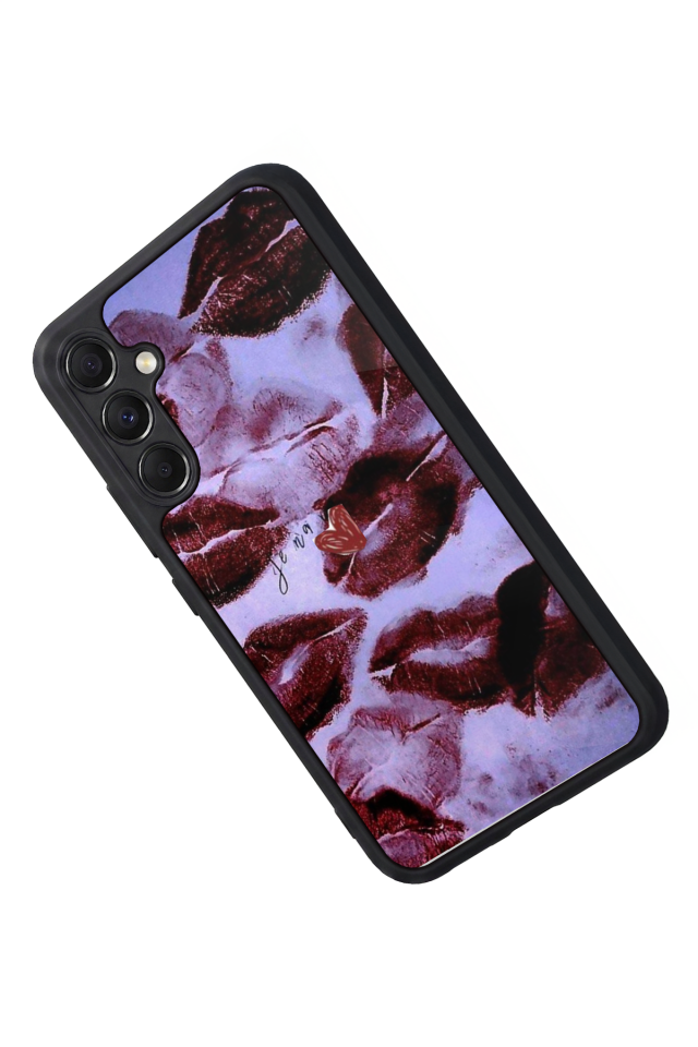 Samsung Galaxy M34 Uyumlu Dudak Tasarımlı Glossy Premium Kılıf