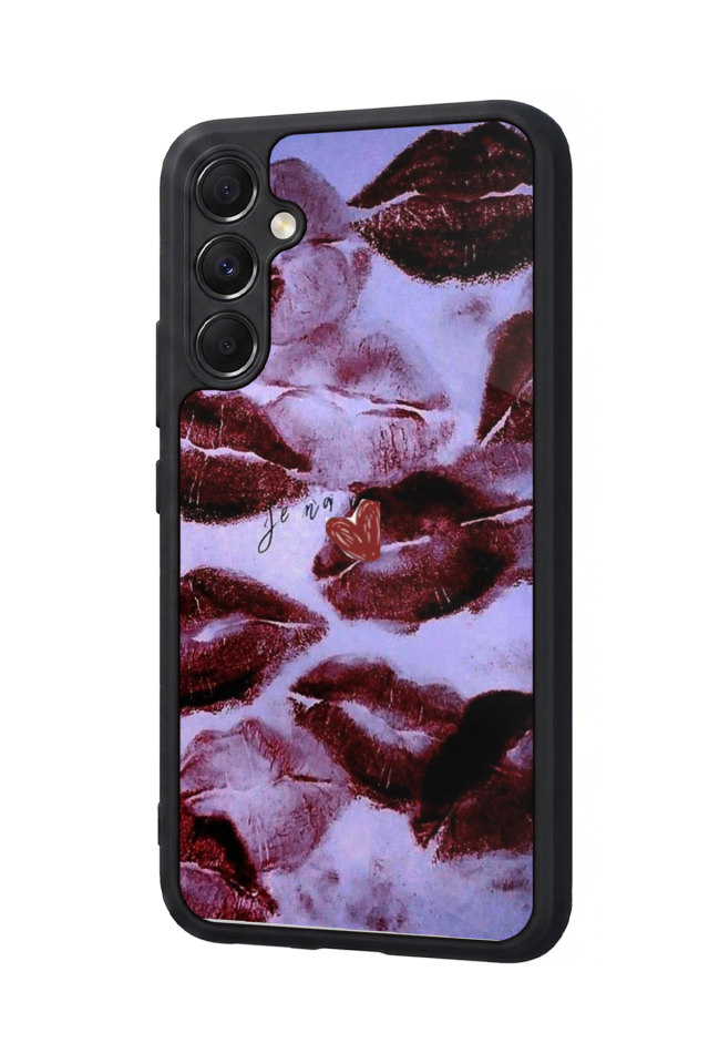 Samsung Galaxy M34 Uyumlu Dudak Tasarımlı Glossy Premium Kılıf