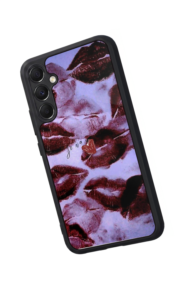 Samsung Galaxy M34 Uyumlu Dudak Tasarımlı Glossy Premium Kılıf