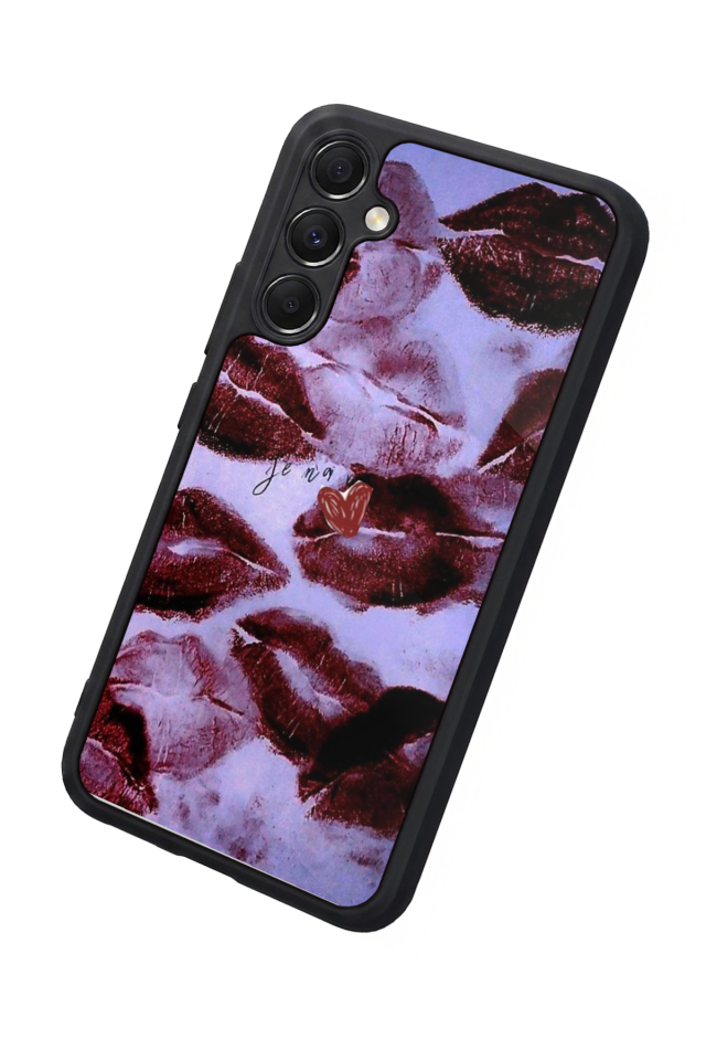 Samsung Galaxy M34 Uyumlu Dudak Tasarımlı Glossy Premium Kılıf