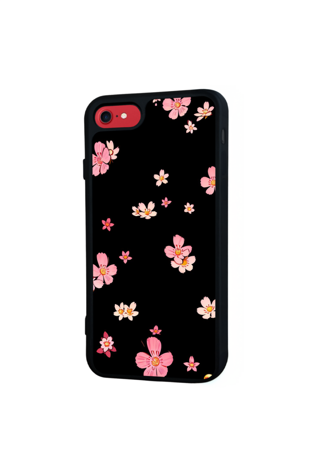 iPhone SE Uyumlu Floral Tasarımlı Glossy Premium Kılıf
