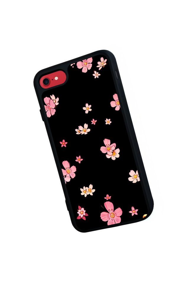 iPhone SE Uyumlu Floral Tasarımlı Glossy Premium Kılıf