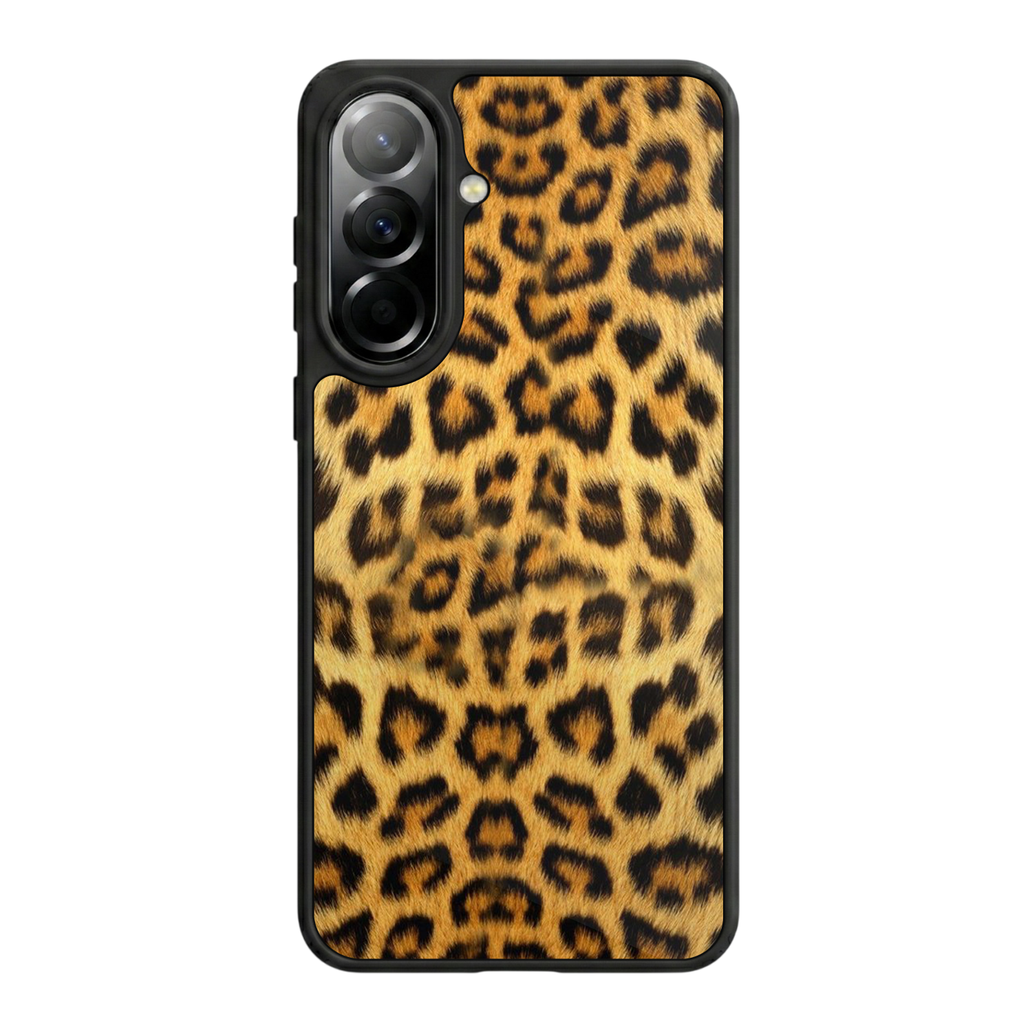 Samsung Galaxy A37 Uyumlu Leopar Tasarımlı Glossy Premium Kılıf