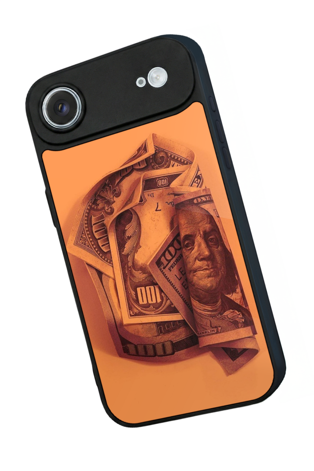 iPhone 17 Air Uyumlu Money Para Tasarımlı Glossy Premium Kılıf