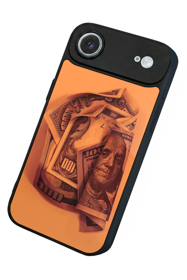 iPhone 17 Air Uyumlu Money Para Tasarımlı Glossy Premium Kılıf