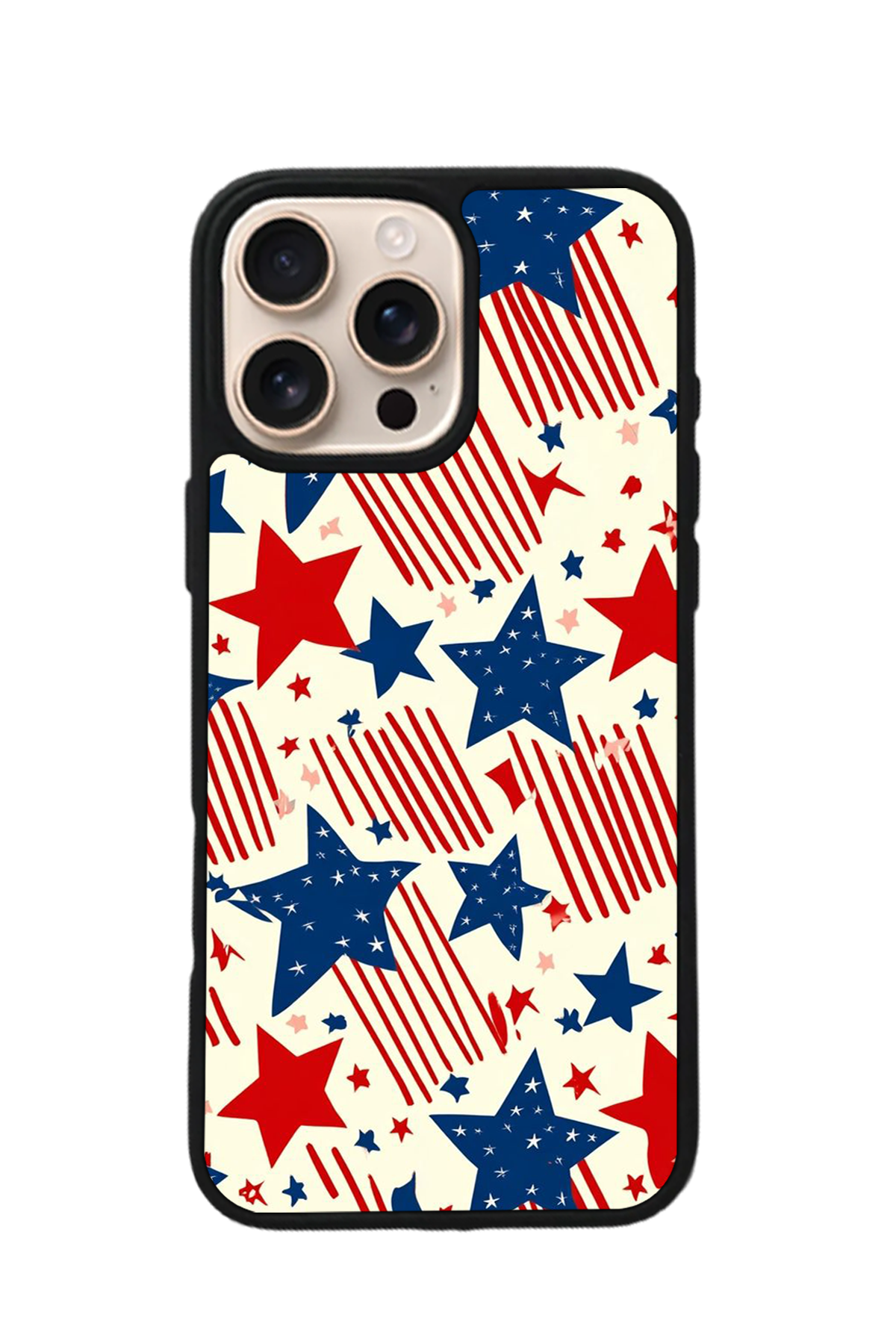 iPhone 16 Pro Max Uyumlu Retro Yildizlar Tasarımlı Glossy Premium Kılıf