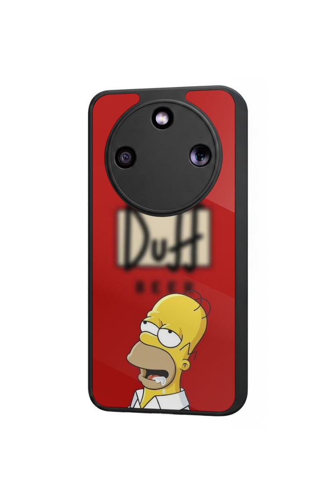 Honor Magic 8 Lite Uyumlu The Simpsons Tasarımlı Glossy Premium Kılıf