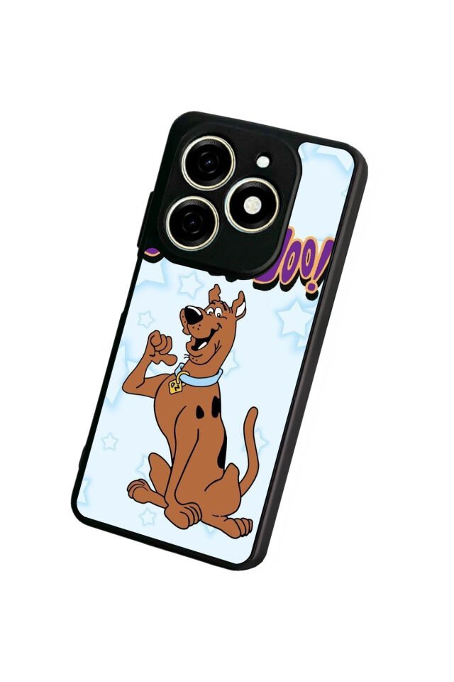Tecno Spark 20/20C Uyumlu Scooby Doo Tasarımlı Glossy Premium Kılıf