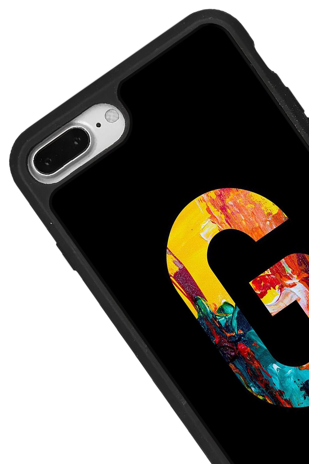 Apple iPhone 7 Plus Siyah Silikon Kılıf Çiziklere ve Darbelere Karşı Koruma