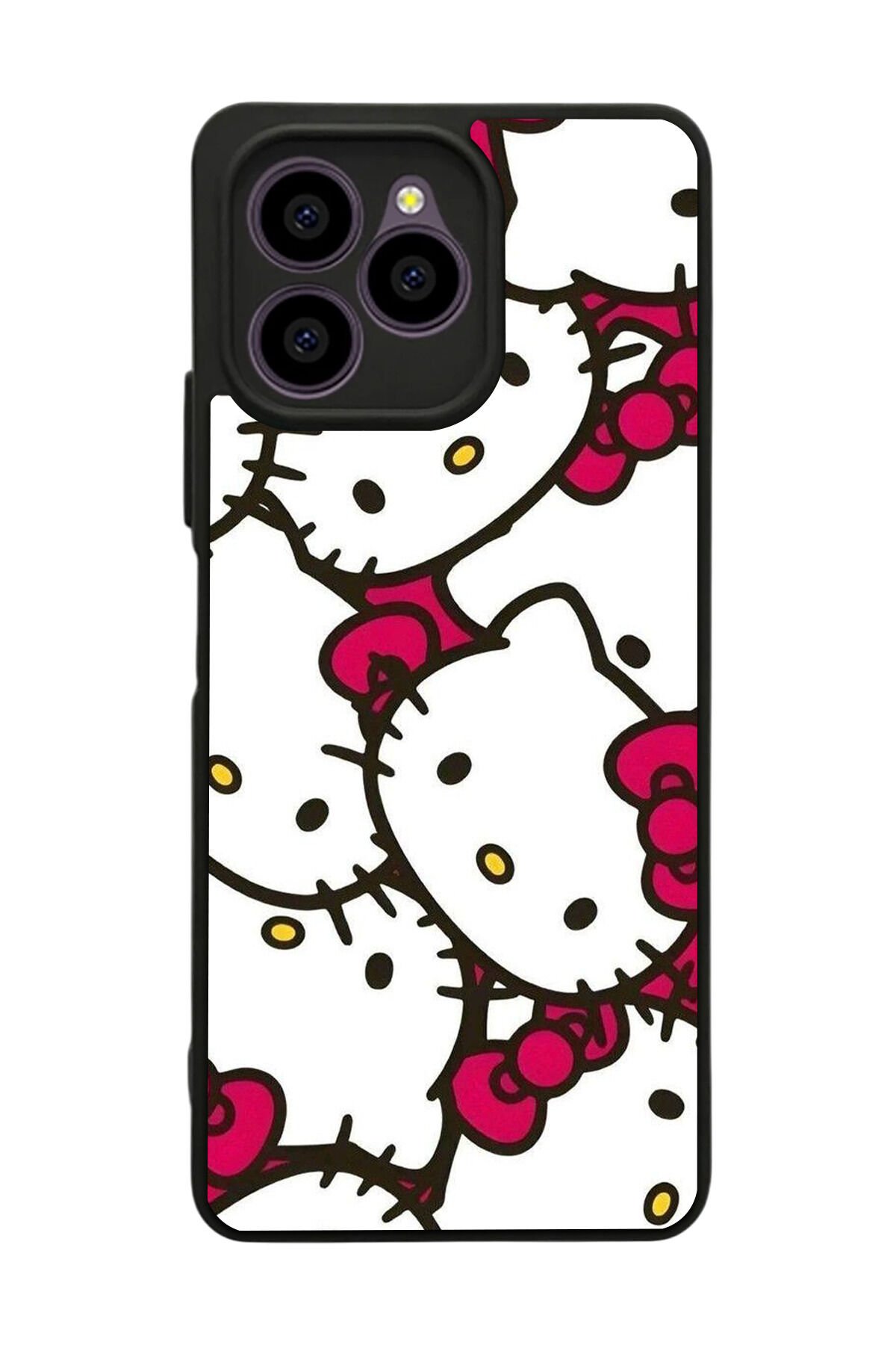 Omix X6 Uyumlu HelloKitty Tasarımlı Glossy Premium Kılıf