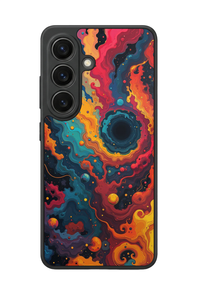 Samsung Galaxy S26 Uyumlu Abstract Tasarımlı Glossy Premium Kılıf