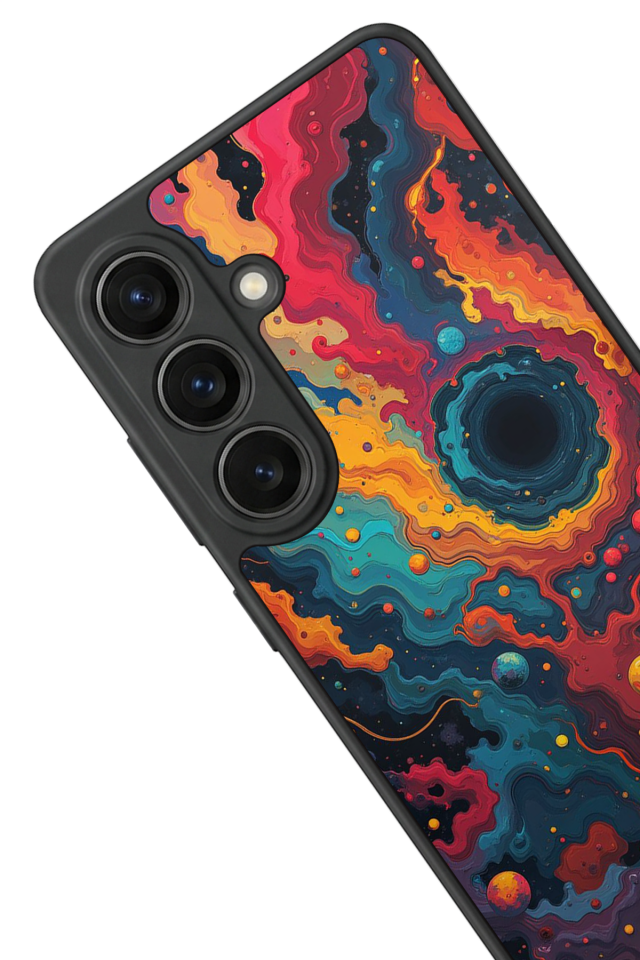 Samsung Galaxy S26 Uyumlu Abstract Tasarımlı Glossy Premium Kılıf