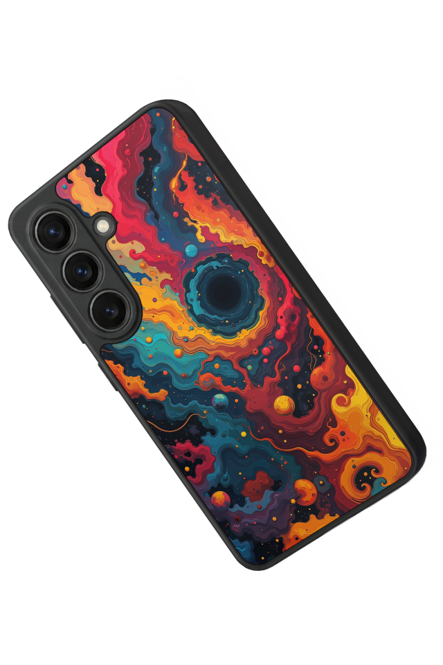 Samsung Galaxy S26 Uyumlu Abstract Tasarımlı Glossy Premium Kılıf