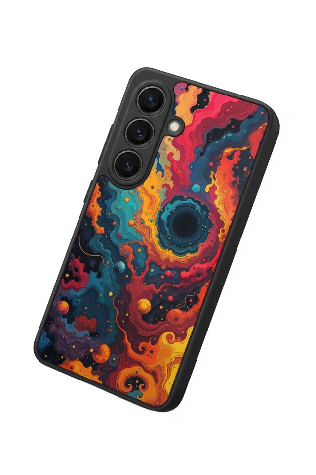 Samsung Galaxy S26 Uyumlu Abstract Tasarımlı Glossy Premium Kılıf