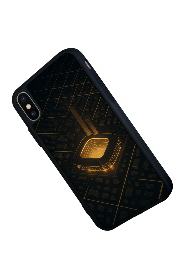 iPhone XS Max Uyumlu Aslan Tasarımlı Glossy Premium Kılıf