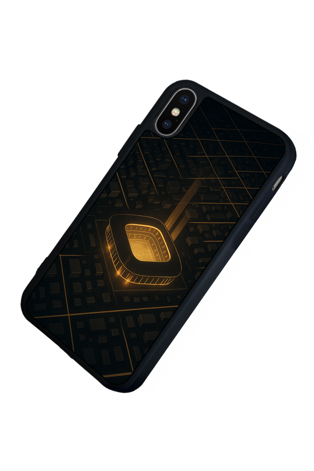 iPhone XS Max Uyumlu Aslan Tasarımlı Glossy Premium Kılıf