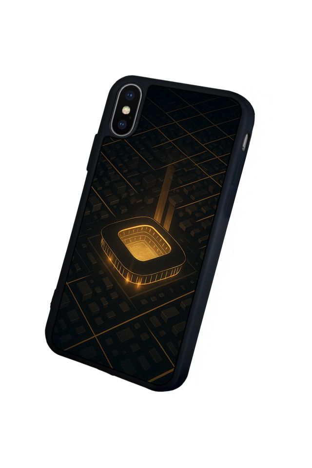 iPhone XS Max Uyumlu Aslan Tasarımlı Glossy Premium Kılıf
