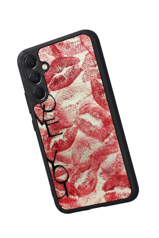 Samsung Galaxy M34 Uyumlu Dudak Tasarımlı Glossy Premium Kılıf
